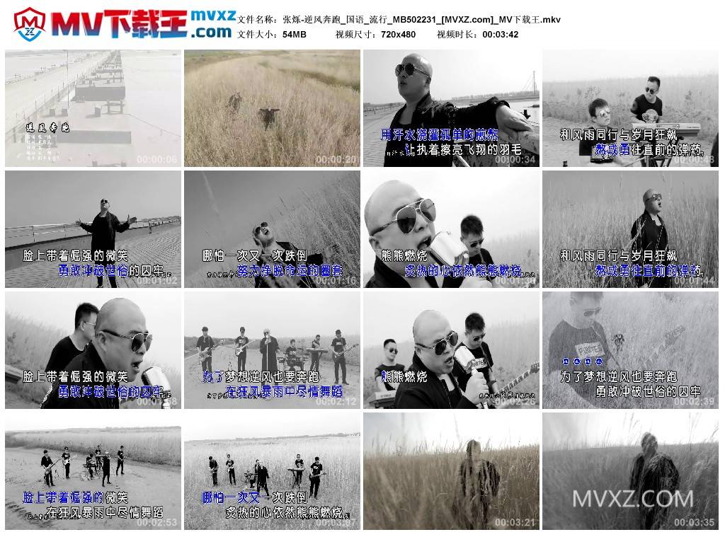 张烁-逆风奔跑_国语_流行_MB502231